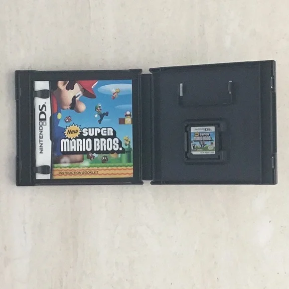 New Super Mario Bros Nintendo DS Game Complete In Box CIB - Picture 5 of 15